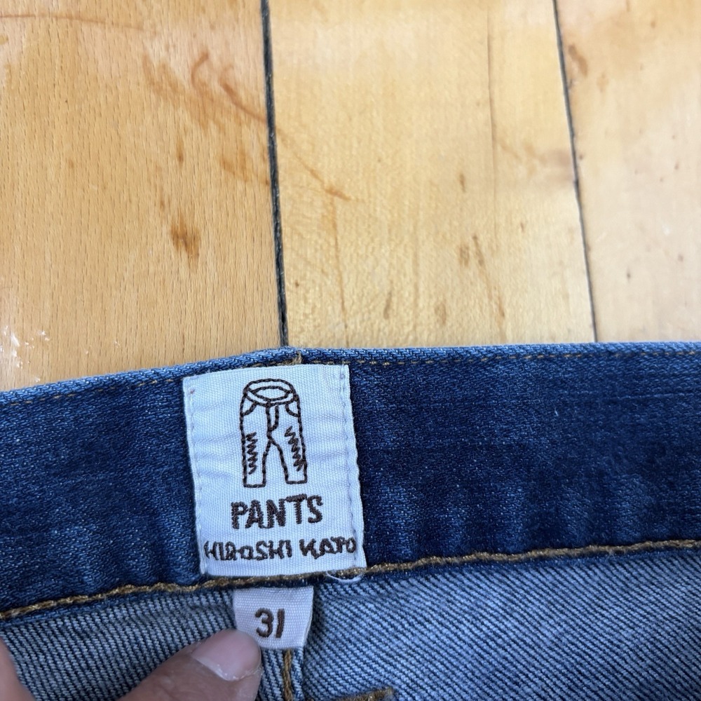 Hiroshi Kato The Needle Skinny Jeans Mens 30x30 Blue Selvedge Made In USA READ - Picture 2 of 16